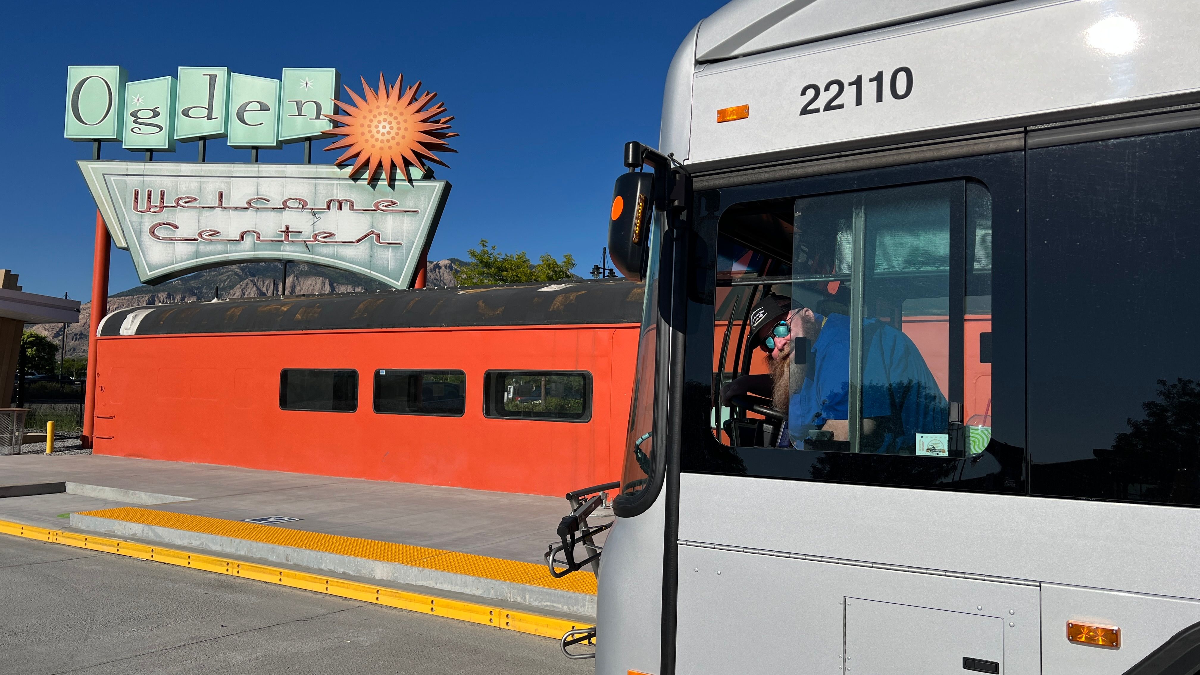 OGX Vehicle at Ogden Welcome Center